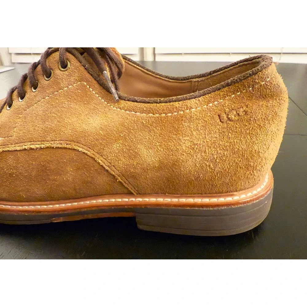 UGG Jovin Oxford Mens Size 8 Buck Suede Lace-Up Casual Business Comfort‎